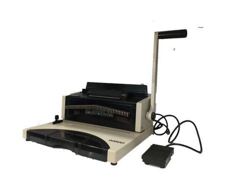 دستگاه صحافی مارپیچ AX110-9080D